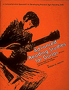 Advanced Reading Studies for Guitar Guitar and Fretted sheet music cover